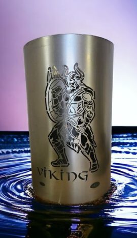Feuertonne / Feuerkorb mit Motiv  Viking - Wikinger